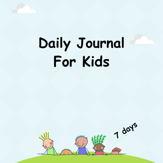 Daily Journal For Kids